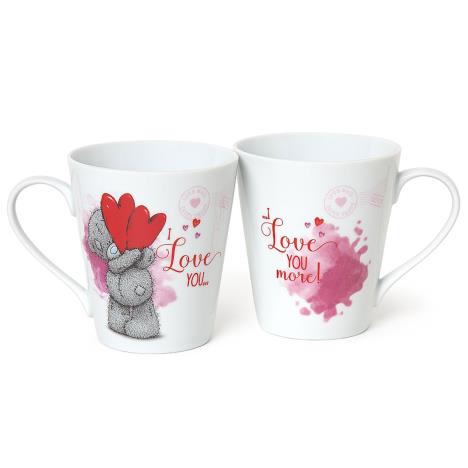 I Love You Me to You Bear Double Mug Gift Set